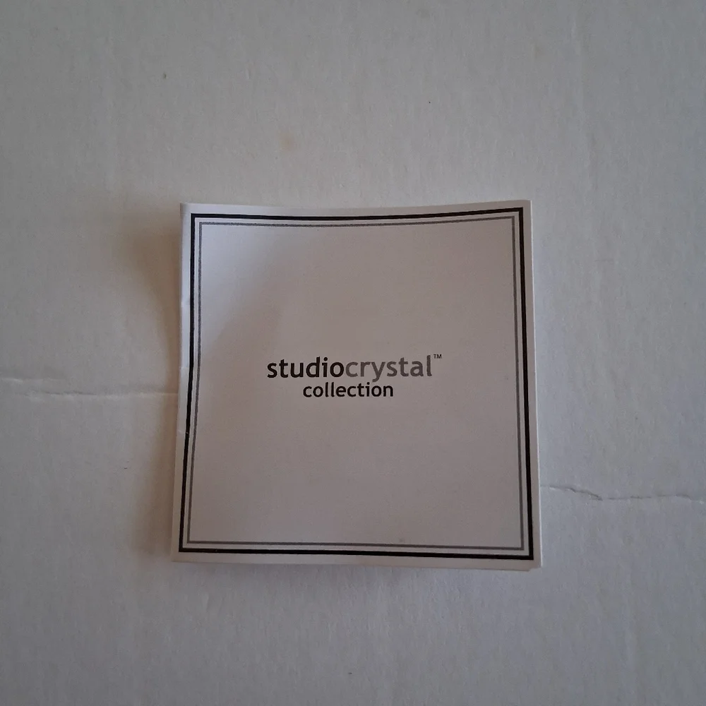 NEW Studio Crystal Ring Holder Stand NIB